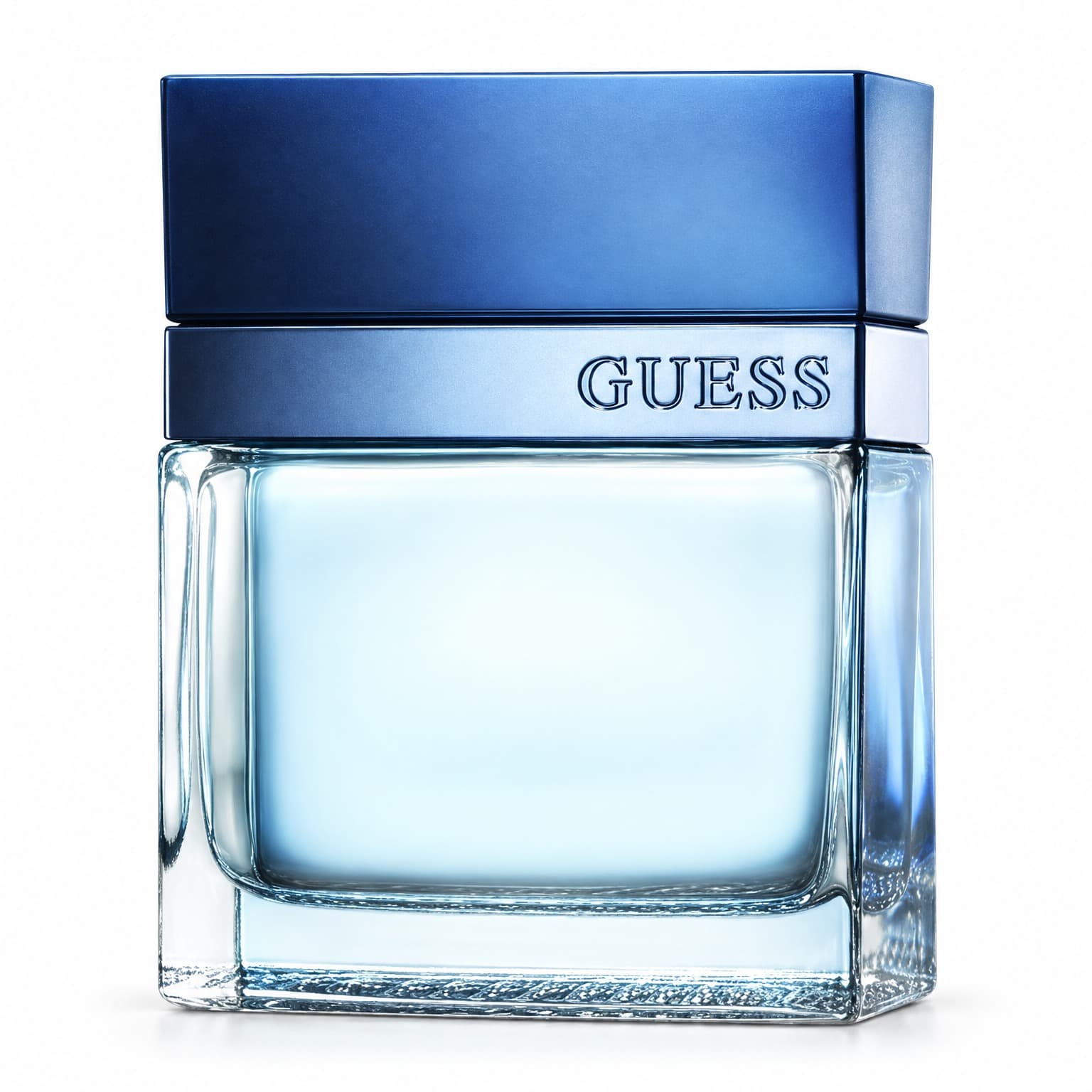 Seductive Homme Blue : visuel recréé par IA d’après la photo du flacon