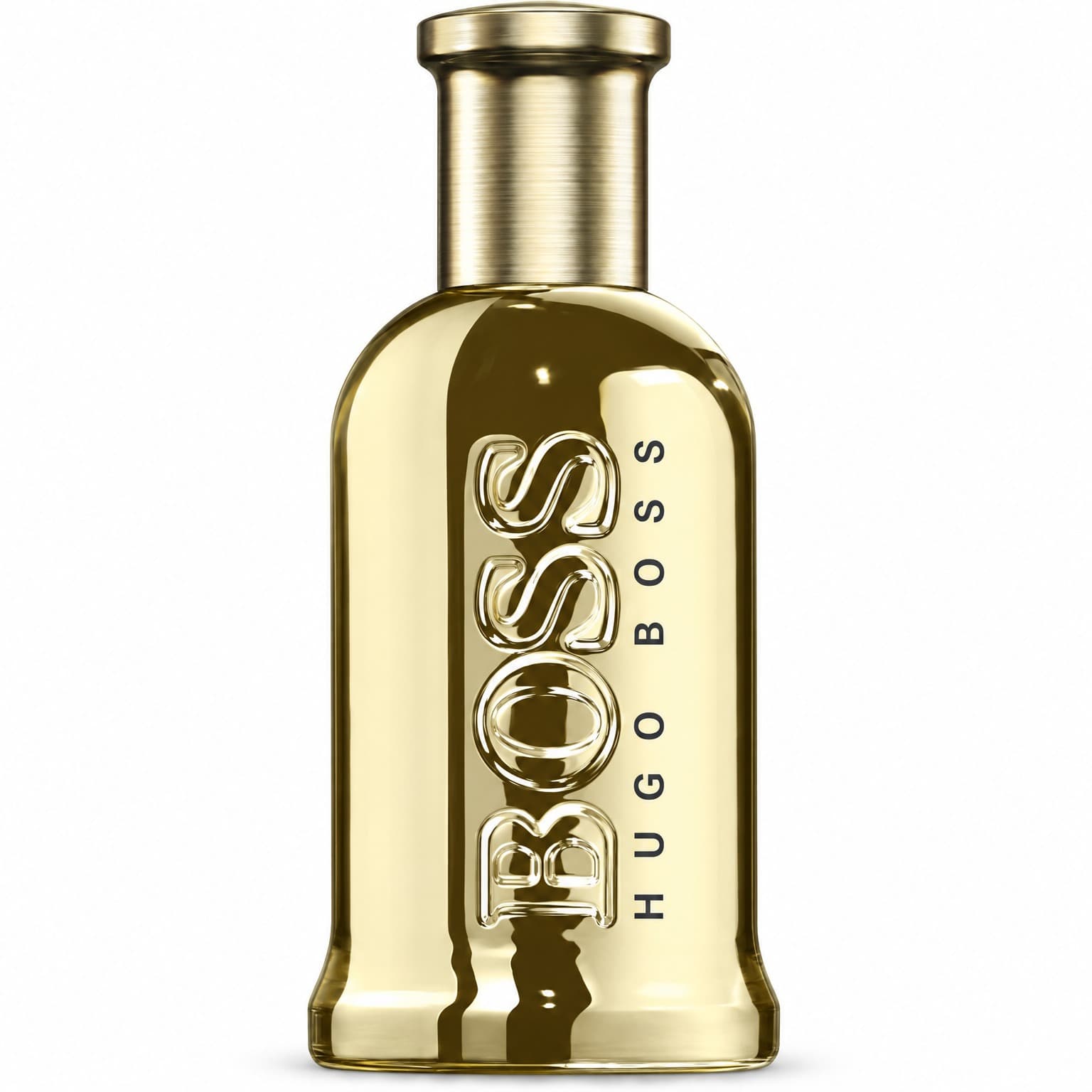 Boss Bottled Collector : visuel recréé par IA d’après la photo du flacon