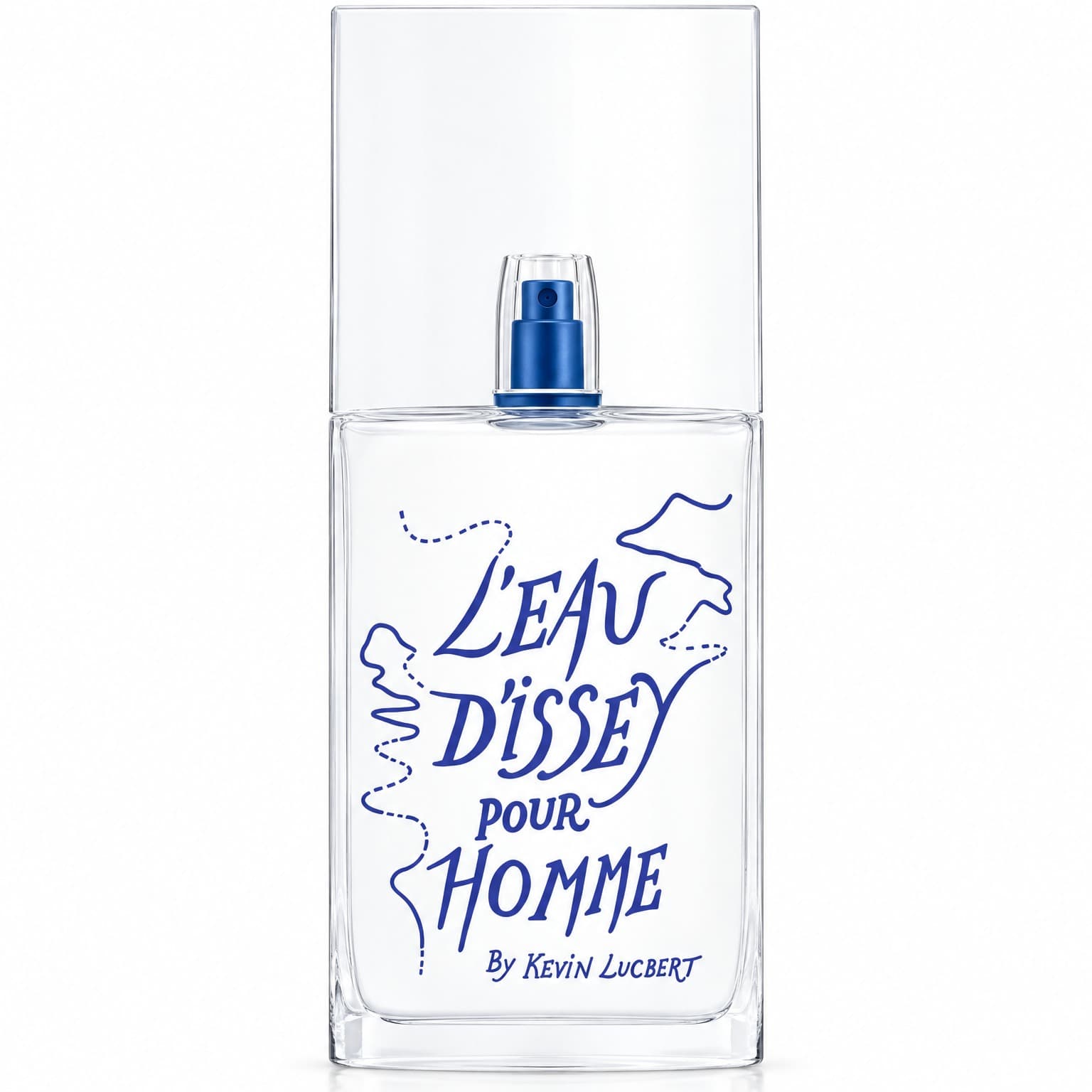 L'Eau d'Issey pour Homme Summer Edition : visuel recréé par IA d’après la photo du flacon