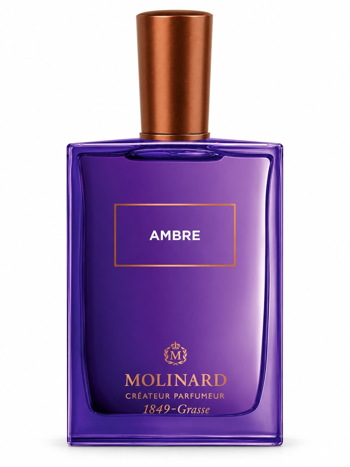 Ambre : visuel recréé par IA d’après la photo du flacon