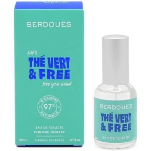 Eau de toilette, Thé vert & Free Perfume Therapy, Berdoues